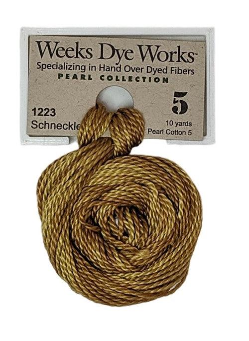 Weeks Dye Works Pearl Cotton #5 / 1223 Schneckley