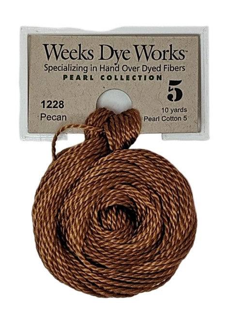 Weeks Dye Works Pearl Cotton #5 / 1228 Pecan