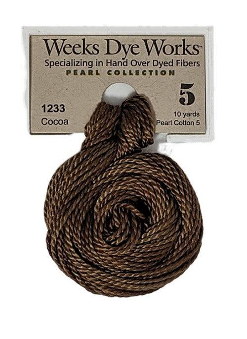 Weeks Dye Works Pearl Cotton #5 / 1233 Cocoa