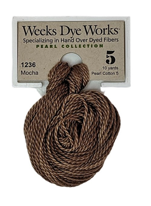 Weeks Dye Works Pearl Cotton #5 / 1236 Mocha