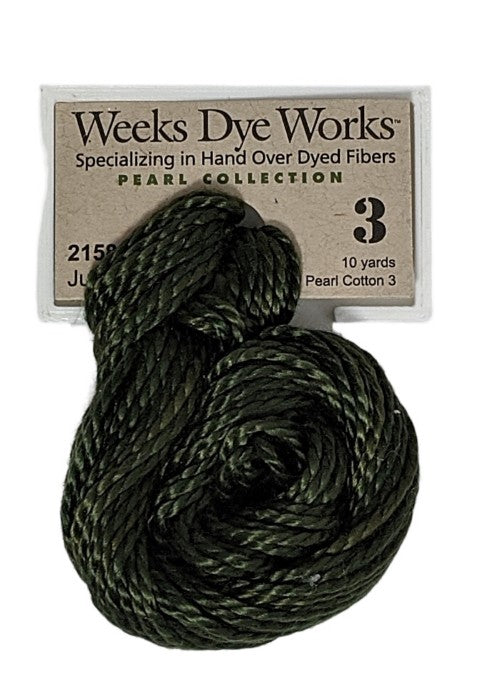 Weeks Dye Works Pearl Cotton #3 / 2158 Juniper