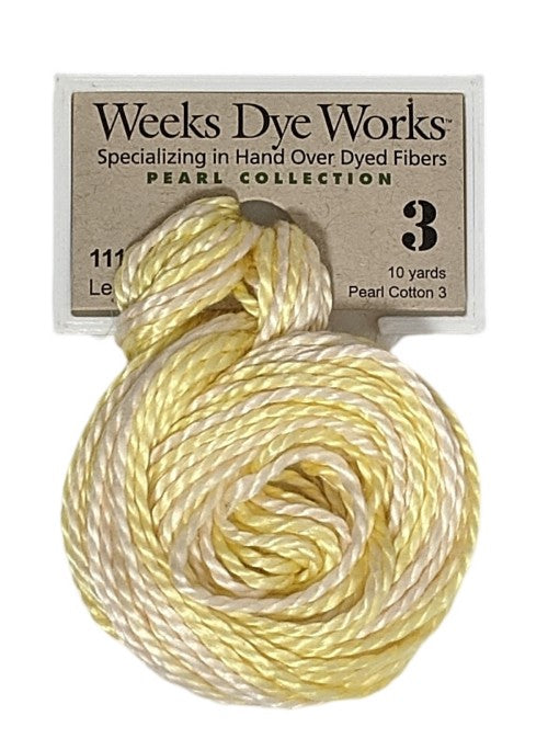 Weeks Dye Works Pearl Cotton #3 / 1114 Lemonade