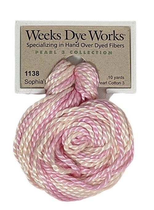 Weeks Dye Works Pearl Cotton #3 / 1138 Sophias Pink