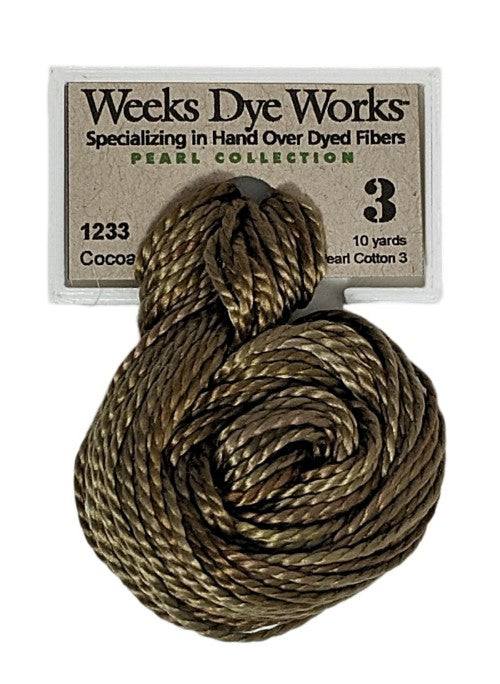 Weeks Dye Works Pearl Cotton #3 / 1233 Cocoa