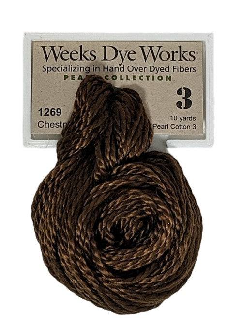 Weeks Dye Works Pearl Cotton #3 / 1269 Chestnut