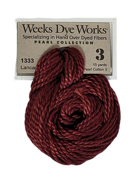 Weeks Dye Works Pearl Cotton #3 / 1333 Lancaster Red