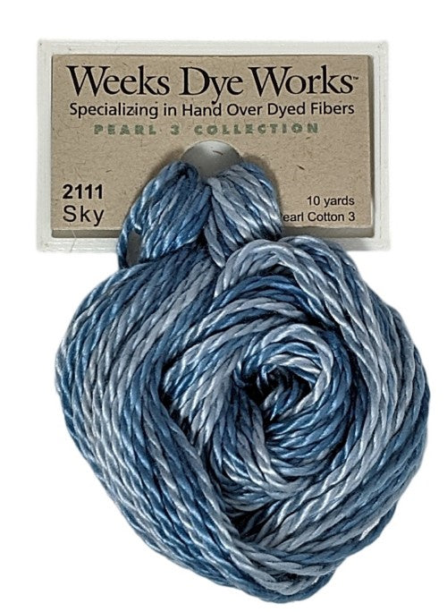 Weeks Dye Works Pearl Cotton #3 / 2111 Sky