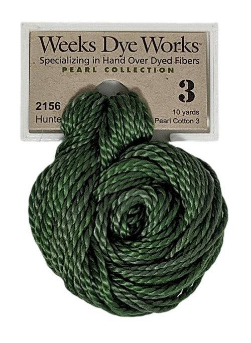 Weeks Dye Works Pearl Cotton #3 / 2156 Hunter