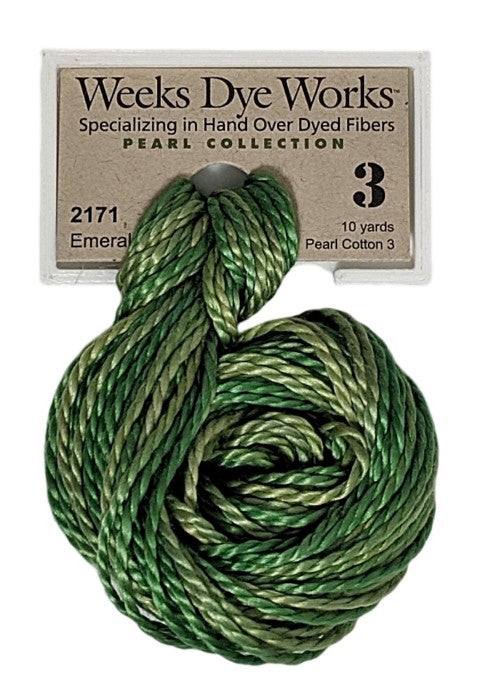 Weeks Dye Works Pearl Cotton #3 / 2171 Emerald