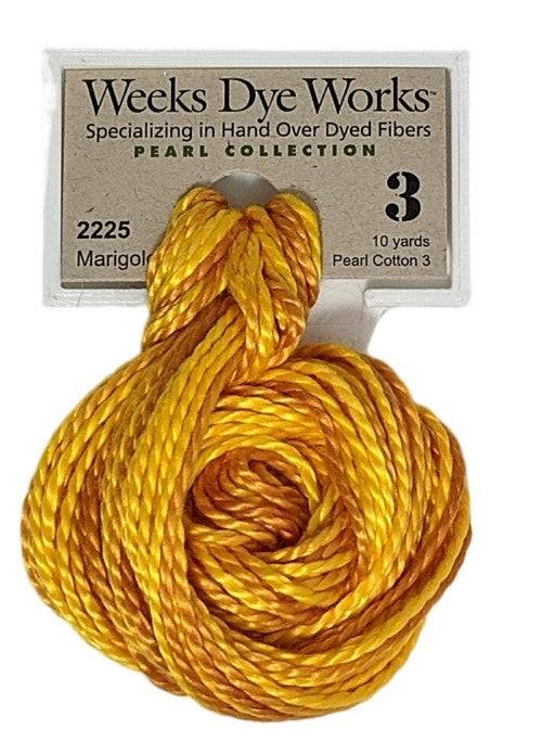 Weeks Dye Works Pearl Cotton #3 / 2225 Marigold