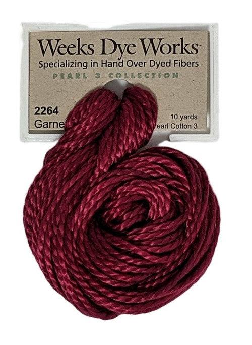 Weeks Dye Works Pearl Cotton #3 / 2264 Garnet