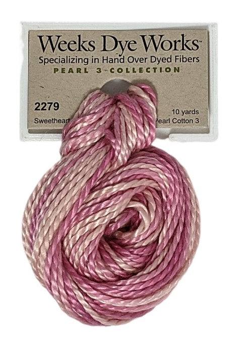 Weeks Dye Works Pearl Cotton #3 / 2279 Sweetheart Rose