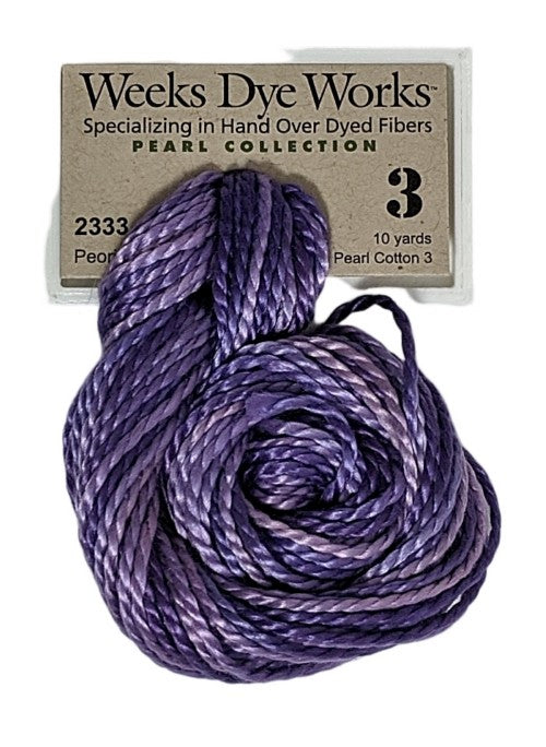 Weeks Dye Works Pearl Cotton #3 / 2333 Peoria Purple