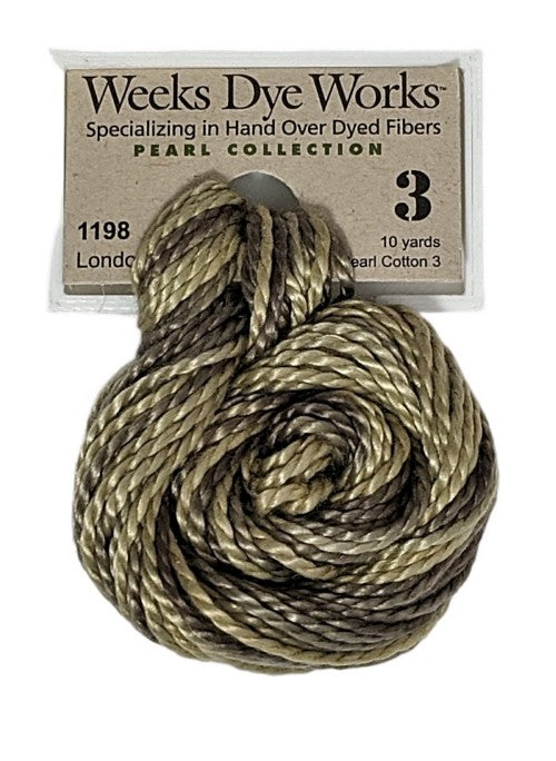 Weeks Dye Works Pearl Cotton #3 / 1198 London Fog