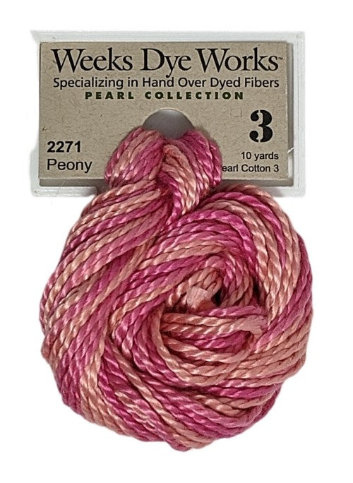 Weeks Dye Works Pearl Cotton #3 / 2271 Peony