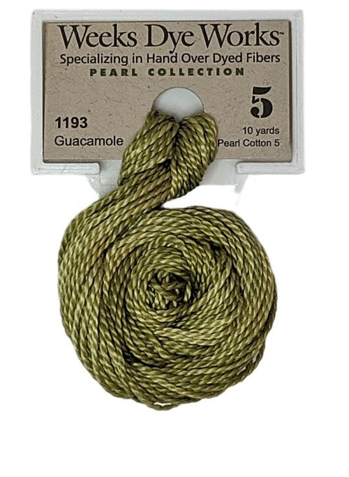 Weeks Dye Works Pearl Cotton #5 / 1193 Guacamole