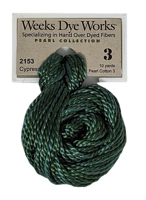 Weeks Dye Works Pearl Cotton #3 / 2153 Cypress