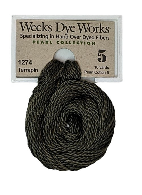 Weeks Dye Works Pearl Cotton #5 / 1274 Terrapin