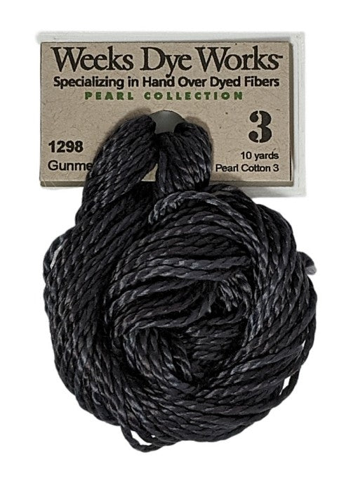 Weeks Dye Works Pearl Cotton #3 / 1298 Gunmetal