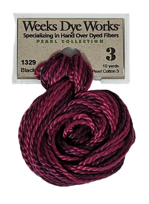 Weeks Dye Works Pearl Cotton #3 / 1329 Blackberry