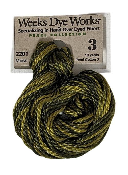 Weeks Dye Works Pearl Cotton #3 / 2201 Moss