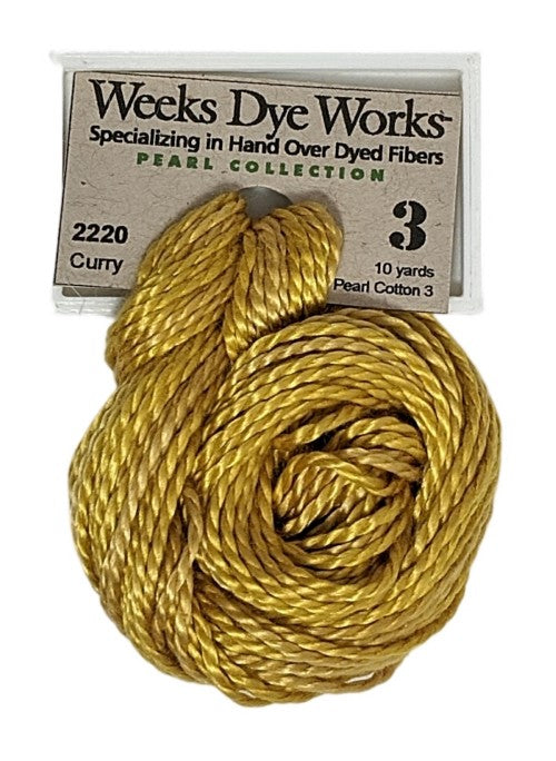 Weeks Dye Works Pearl Cotton #3 / 2220 Curry