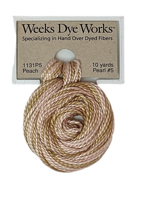 Weeks Dye Works Pearl Cotton #5 / 1131 Peach