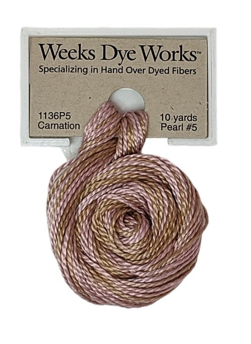 Weeks Dye Works Pearl Cotton #5 / 1136 Carnation