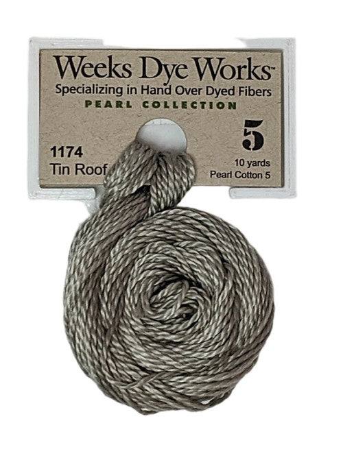 Weeks Dye Works Pearl Cotton #5 / 1174 Tin Roof