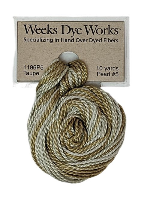 Weeks Dye Works Pearl Cotton #5 / 1196 Taupe