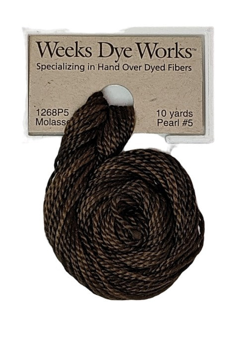 Weeks Dye Works Pearl Cotton #5 / 1268 Molasses