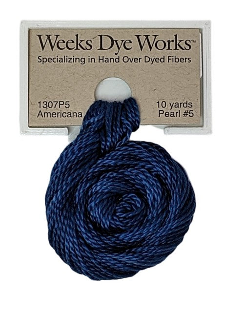 Weeks Dye Works Pearl Cotton #5 / 1307 Americana