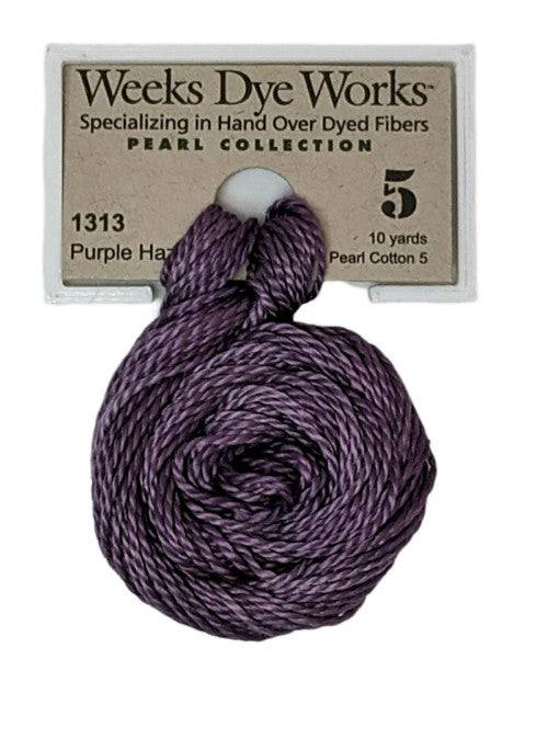 Weeks Dye Works Pearl Cotton #5 / 1313 Purple Haze