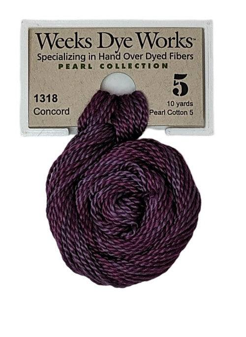 Weeks Dye Works Pearl Cotton #5 / 1318 Concord