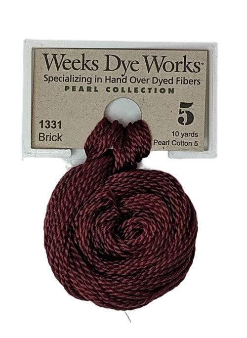 Weeks Dye Works Pearl Cotton #5 / 1331 Brick