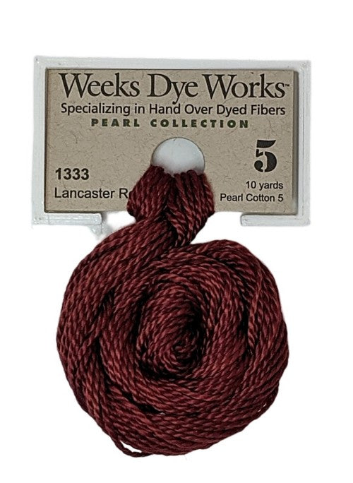 Weeks Dye Works Pearl Cotton #5 / 1333 Lancaster Red