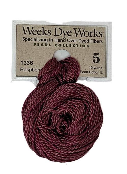 Weeks Dye Works Pearl Cotton #5 / 1336 Raspberry