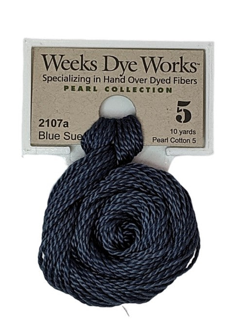 Weeks Dye Works Pearl Cotton #5 / 2107a Blue Suede