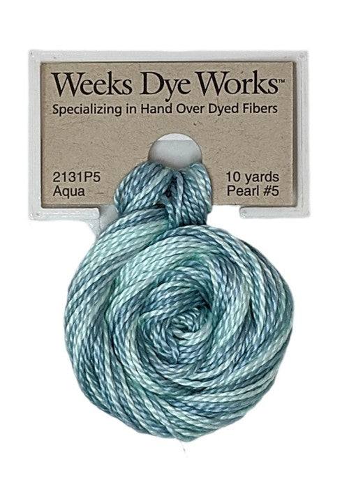 Weeks Dye Works Pearl Cotton #5 / 2131 Aqua