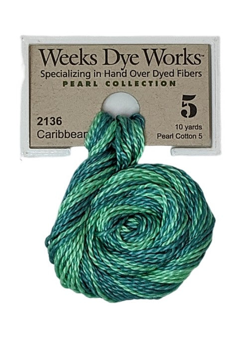 Weeks Dye Works Pearl Cotton #5 / 2136 Caribbean