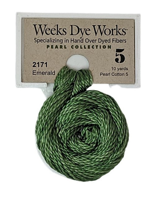 Weeks Dye Works Pearl Cotton #5 / 2171 Emerald