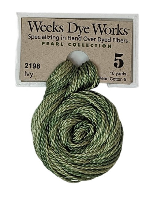 Weeks Dye Works Pearl Cotton #5 / 2198 Ivy