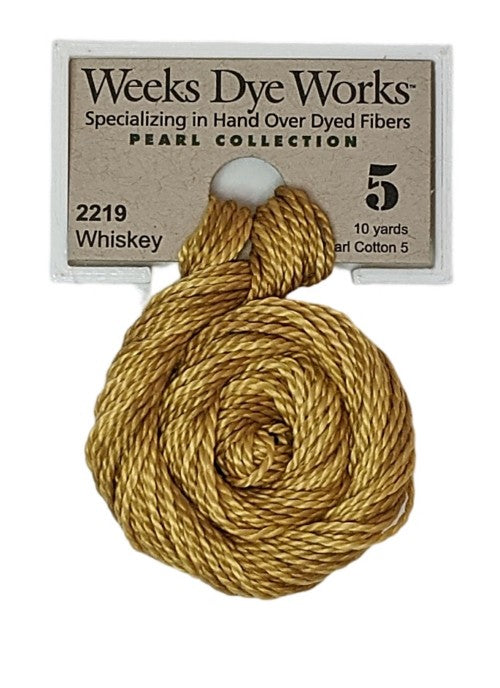 Weeks Dye Works Pearl Cotton #5 / 2219 Whiskey