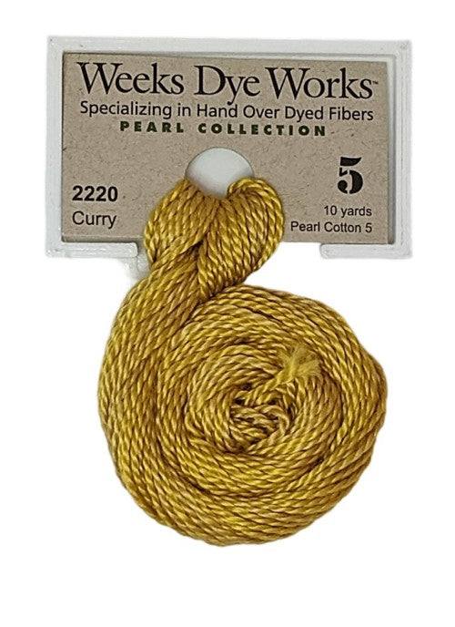 Weeks Dye Works Pearl Cotton #5 / 2220 Curry