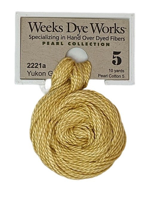 Weeks Dye Works Pearl Cotton #5 / 2221a Yukon Gold