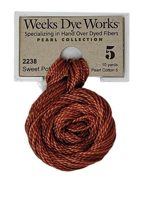 Weeks Dye Works Pearl Cotton #5 / 2238 Sweet Potato