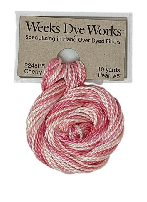 Weeks Dye Works Pearl Cotton #5 / WP5-2248 Cherry Vanilla