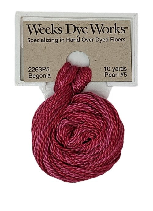 Weeks Dye Works Pearl Cotton #5 / 2263 Begonia