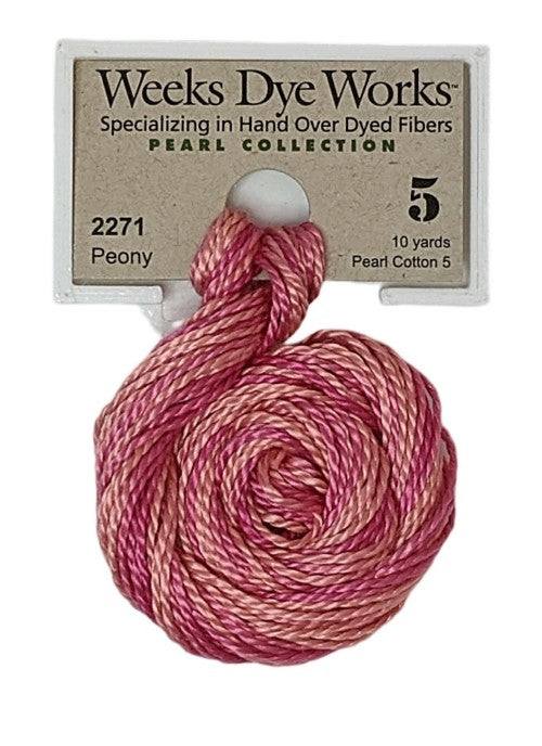 Weeks Dye Works Pearl Cotton #5 / 2271 Peony