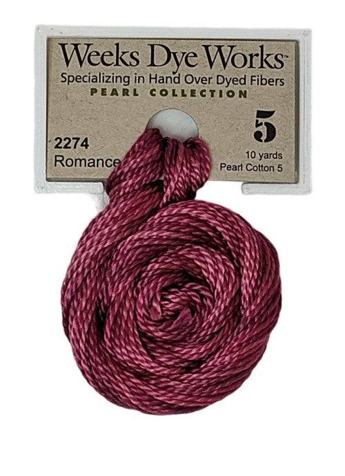 Weeks Dye Works Pearl Cotton #5 / 2274 Romance